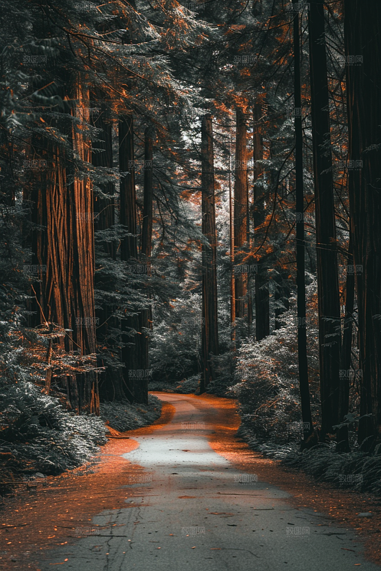 柏油马路场景材质素材