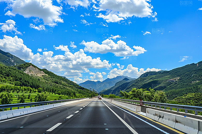 柏油马路高清道路素材