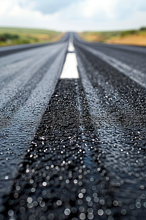 柏油马路肌理道路素材