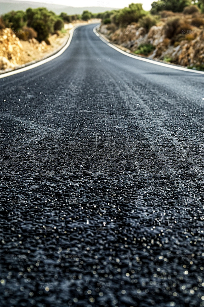 柏油马路路面道路素材