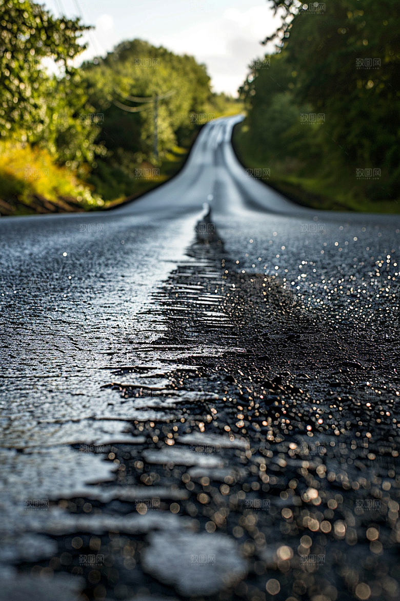 柏油马路肌理高清素材