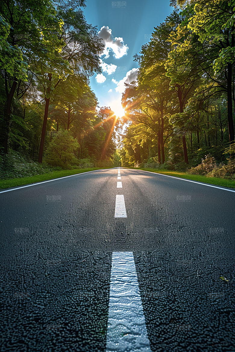 柏油马路路面材质素材