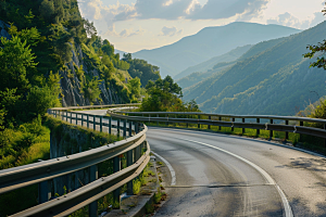 柏油马路驾车沥青马路素材