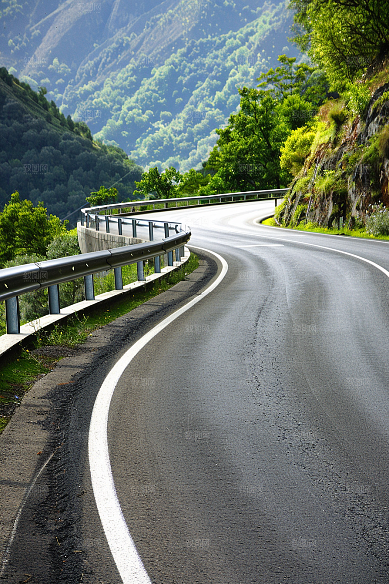 柏油马路沥青马路道路素材