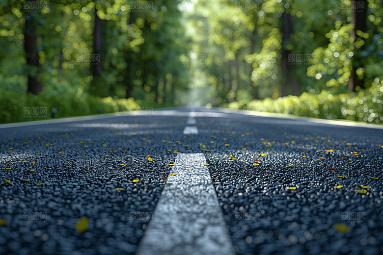 柏油马路驾车户外素材