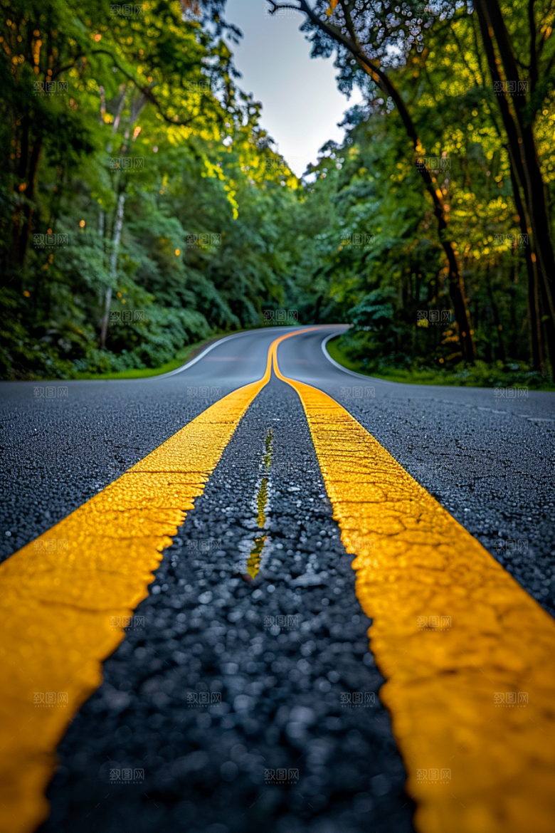 柏油马路材质公路素材