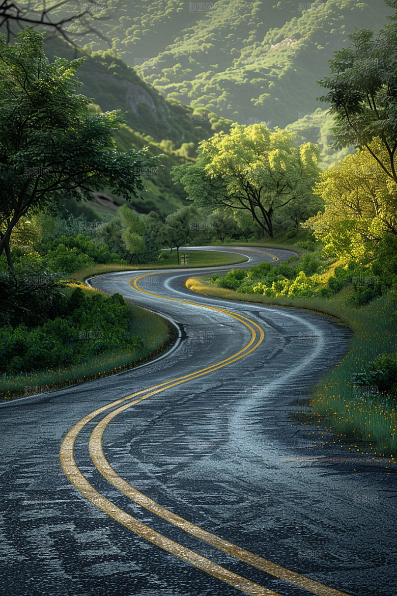 柏油马路材质沥青马路素材