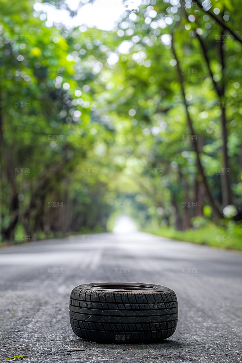 柏油马路道路高清素材