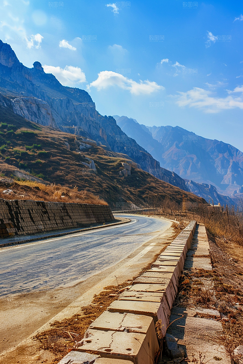 柏油马路驾车路面素材