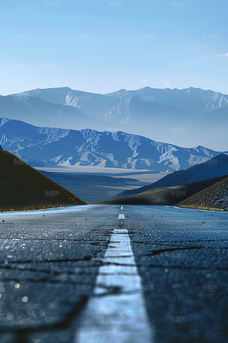 柏油马路材质高清素材
