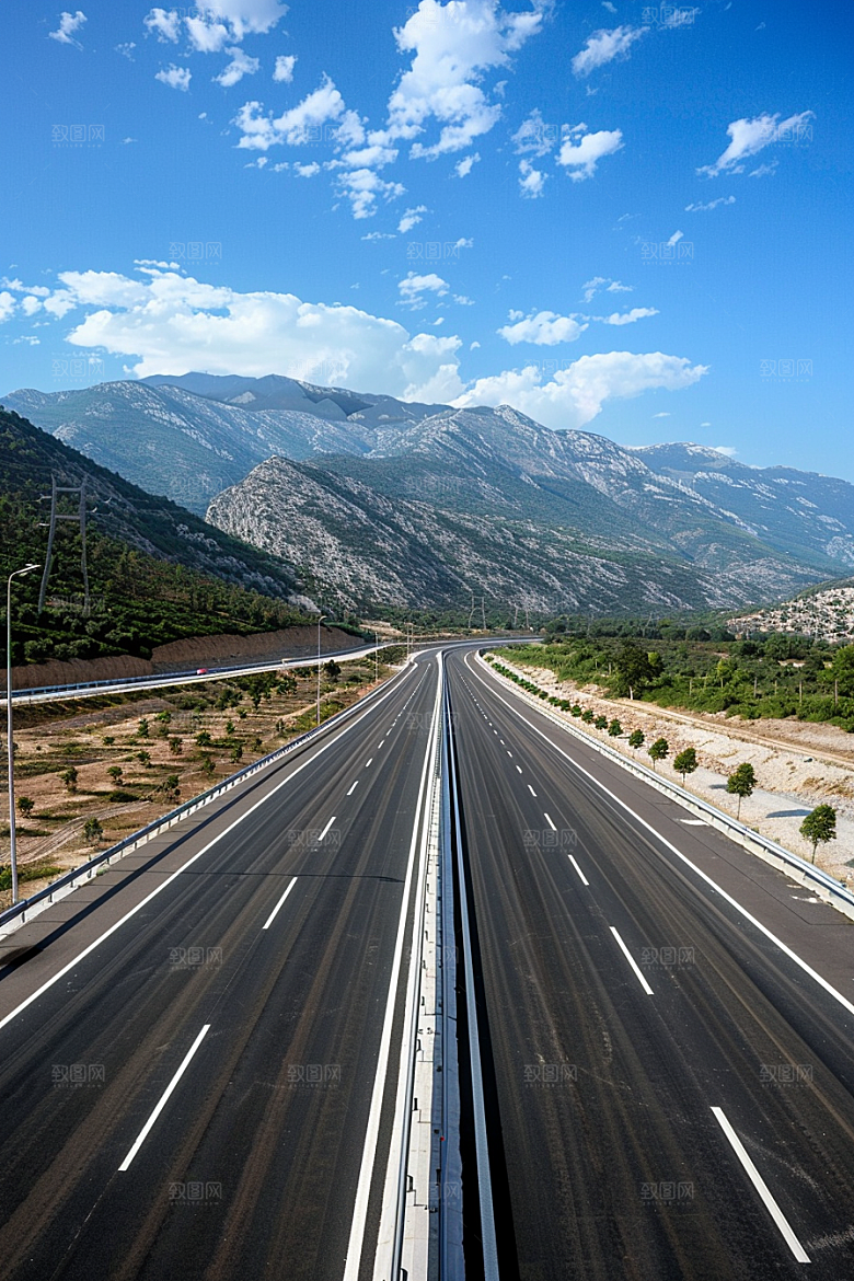 柏油马路驾车道路素材