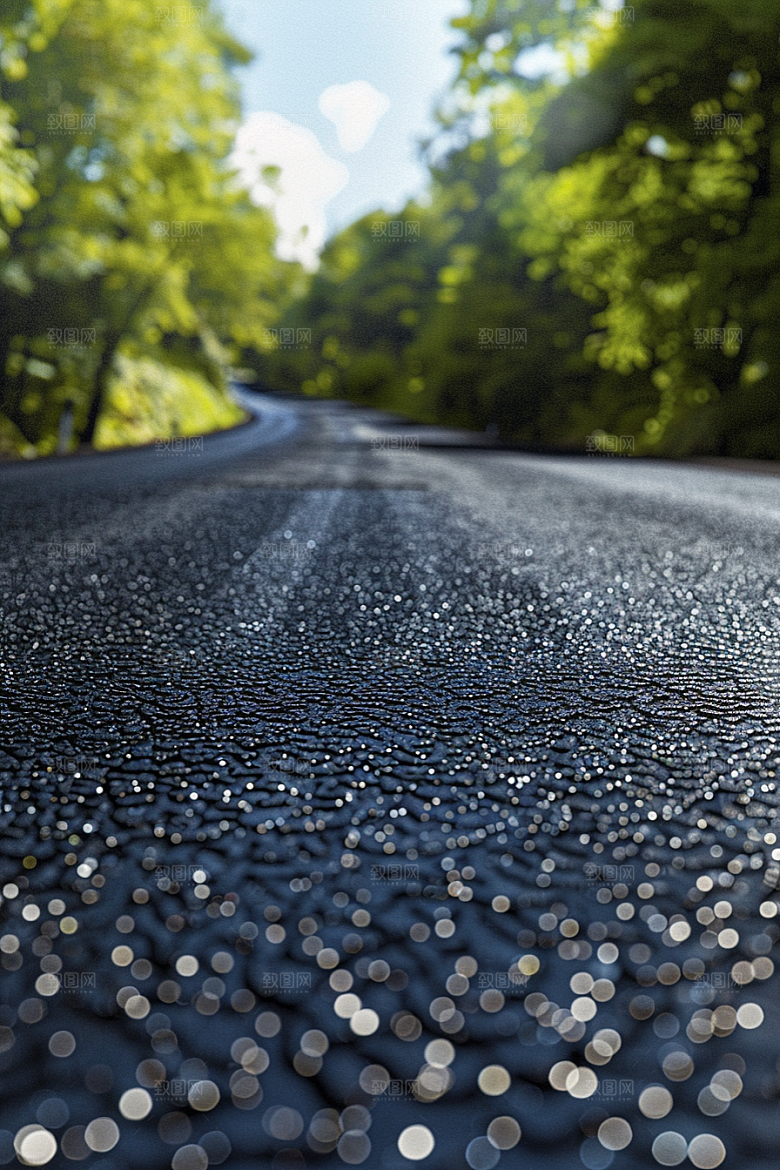 柏油马路公路沥青马路素材