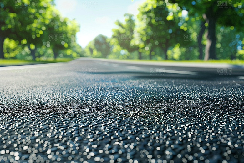 柏油马路沥青马路高清素材