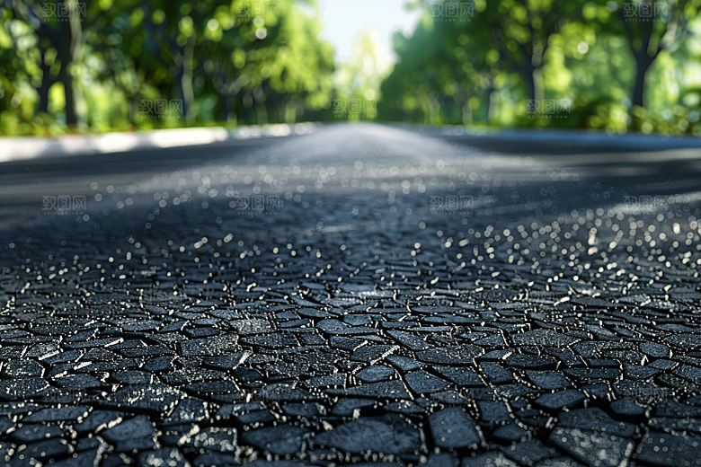 柏油马路道路户外素材