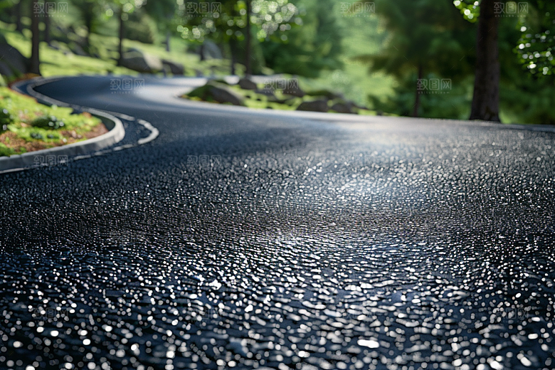 柏油马路公路沥青马路素材