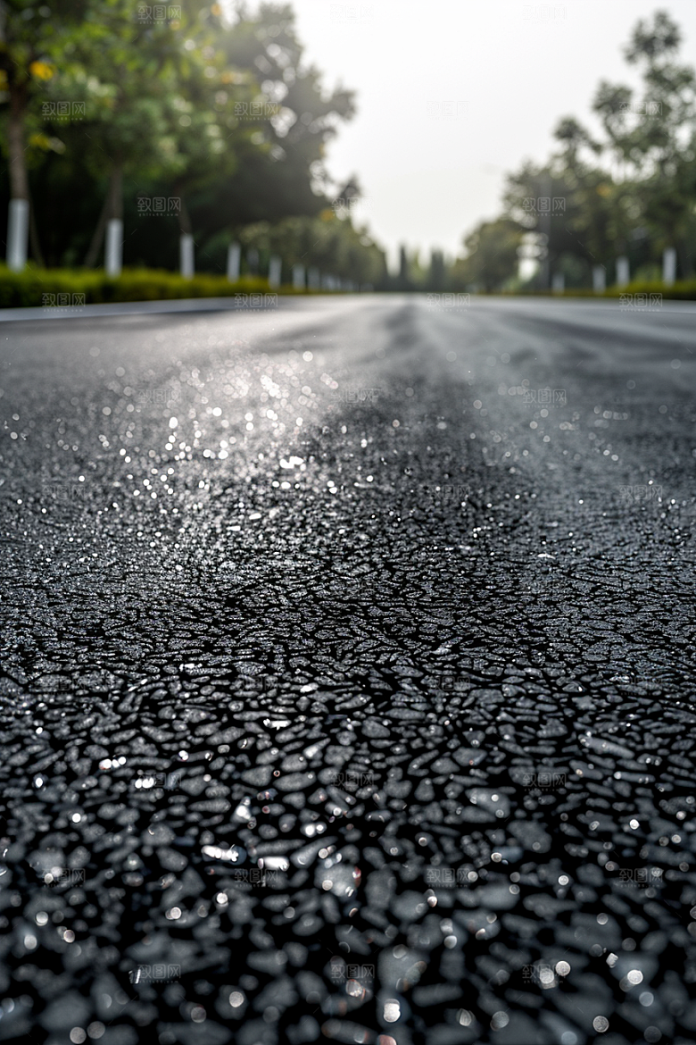 柏油马路道路高清素材