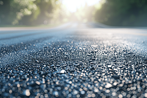 柏油马路道路延伸素材
