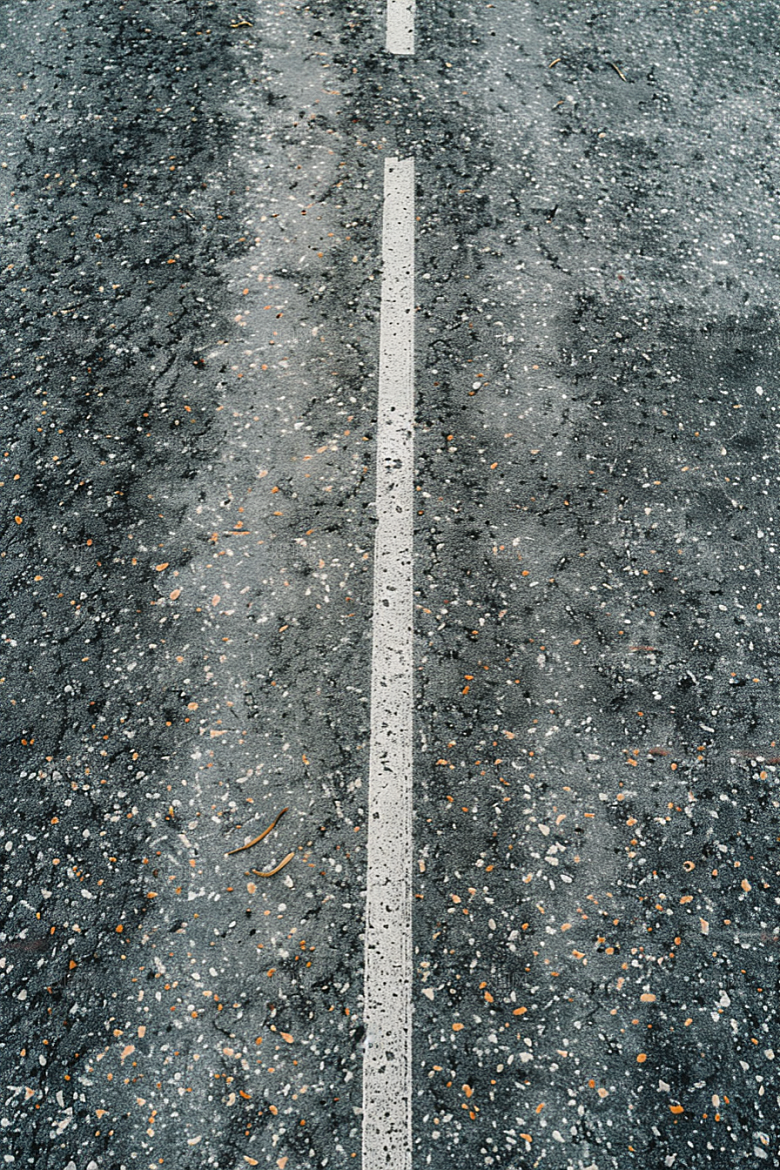 柏油马路户外延伸素材