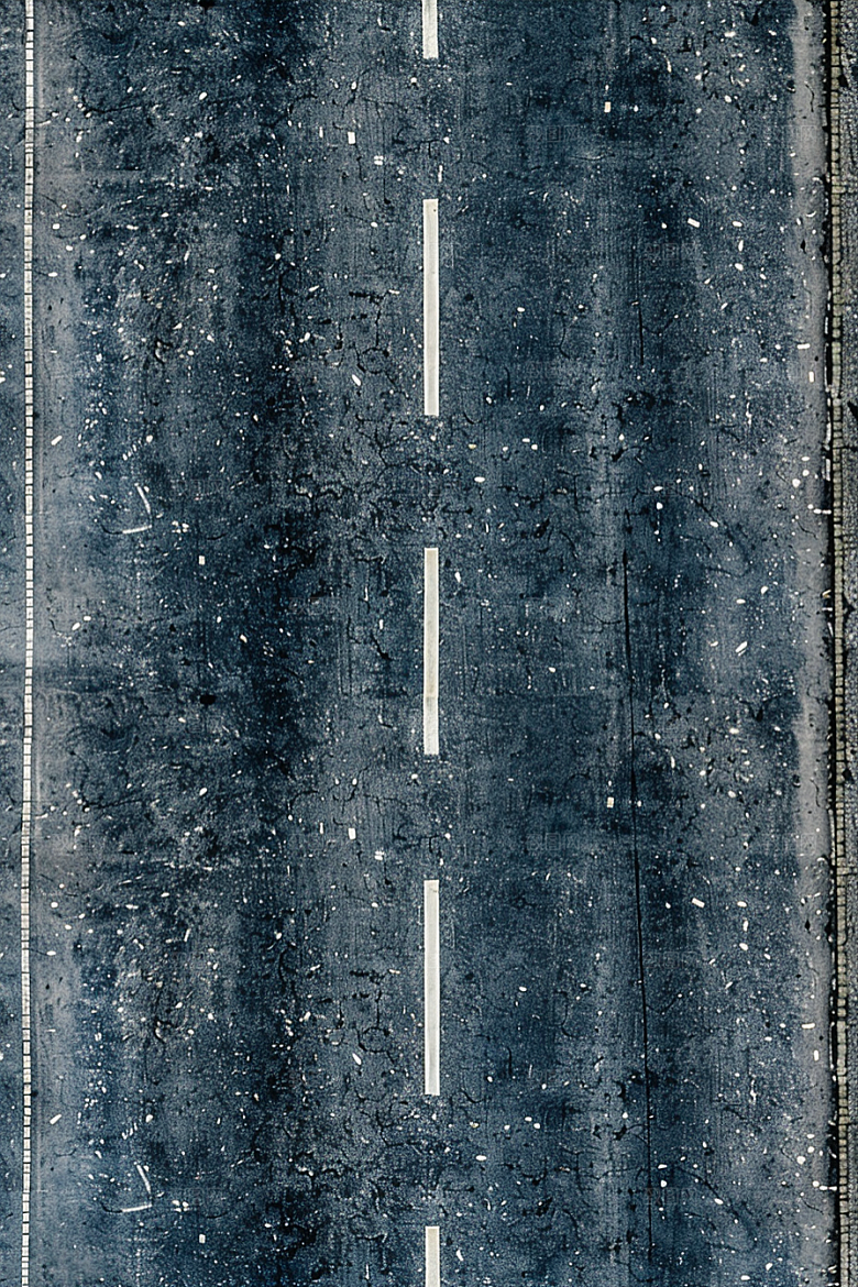 柏油马路自驾肌理素材