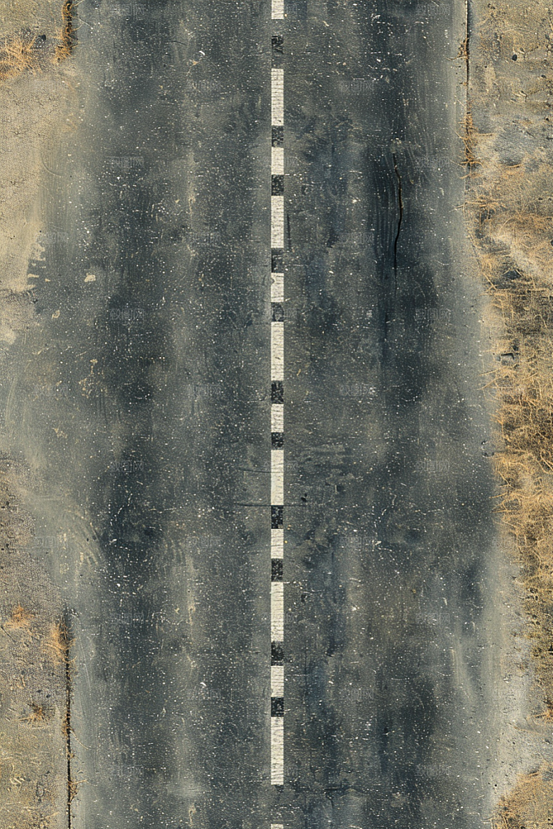 柏油马路沥青马路公路素材