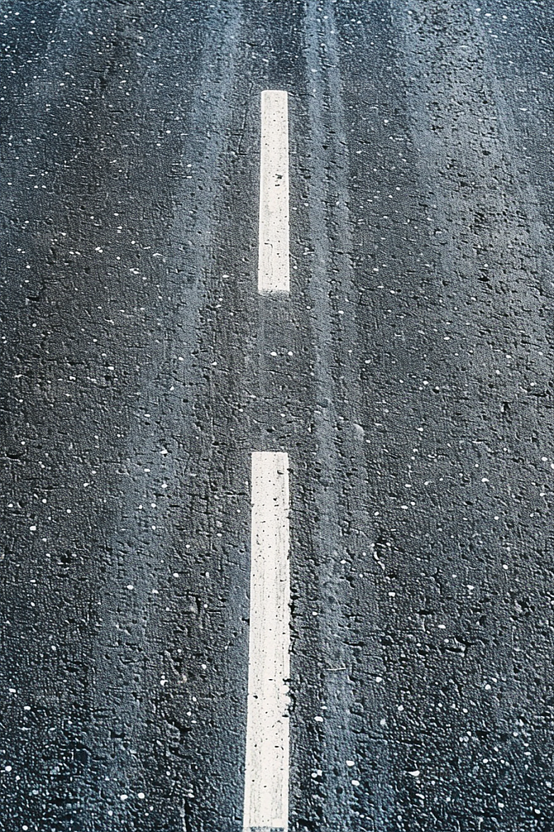 柏油马路自驾驾车素材