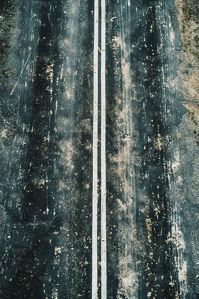 柏油马路公路驾车素材