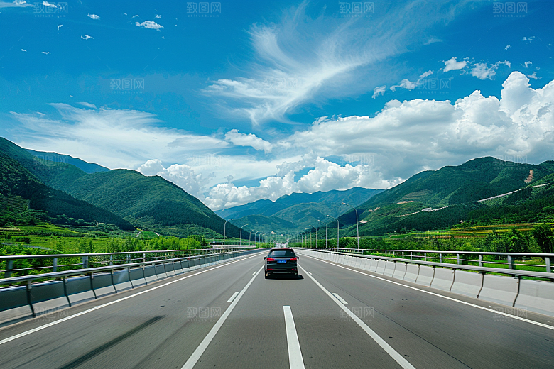 柏油马路驾车公路素材