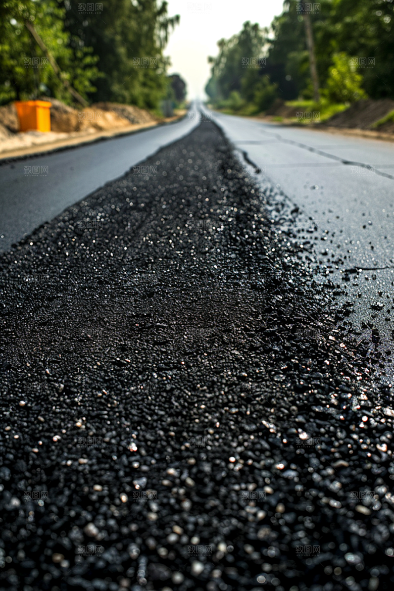 柏油马路延伸驾车素材