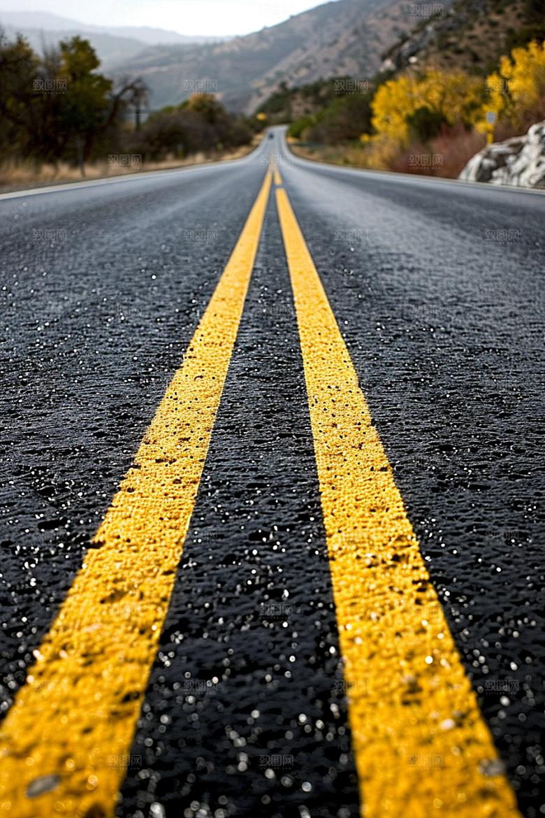 柏油马路材质公路素材