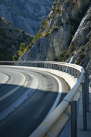 柏油马路公路地平线素材