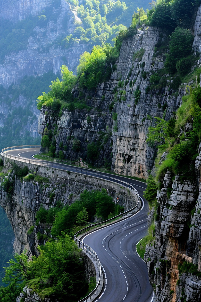 柏油马路高清道路素材