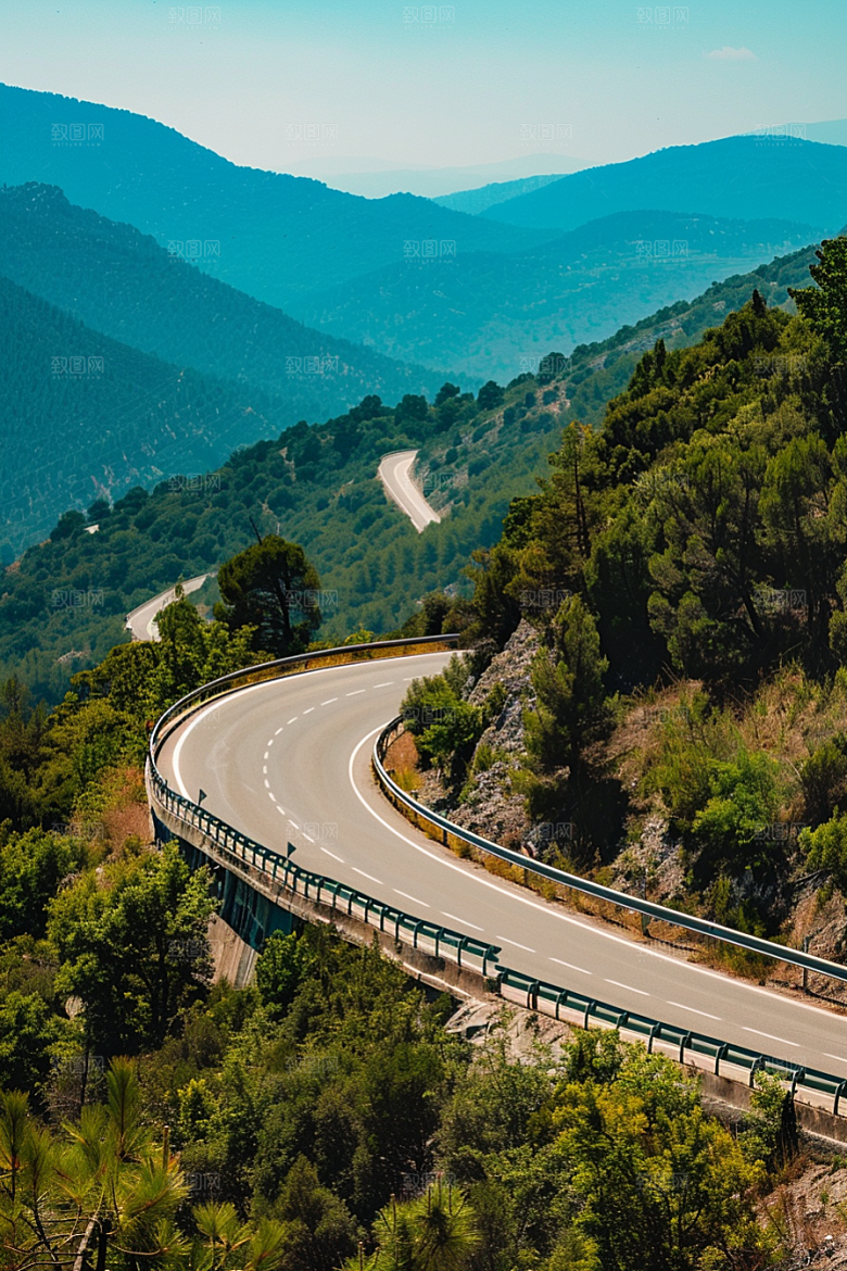 柏油马路户外沥青马路素材
