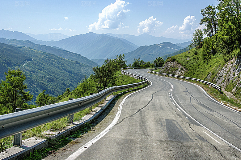 柏油马路道路材质素材