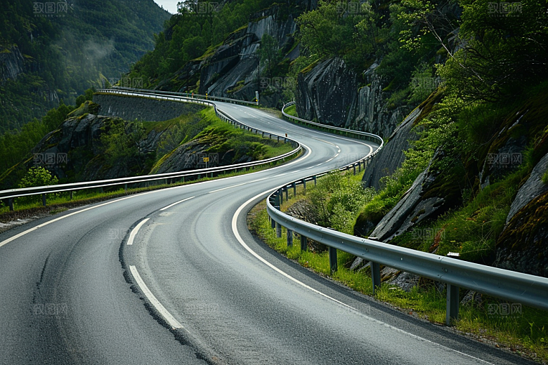 柏油马路高清道路素材