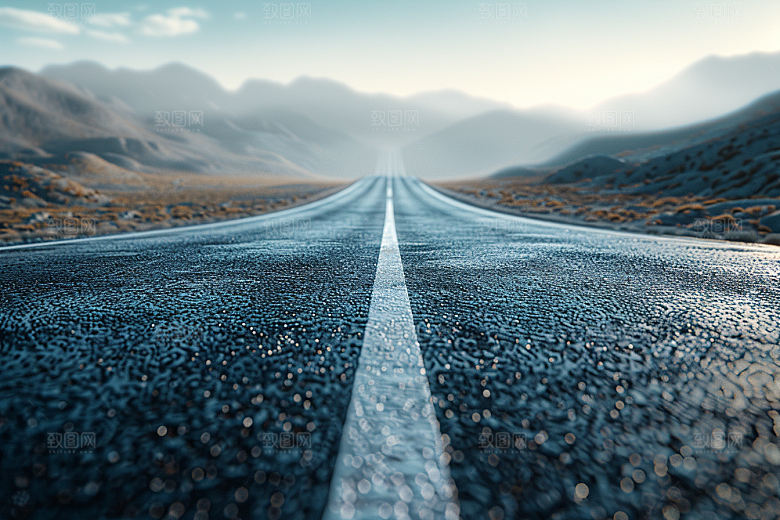 柏油马路高清道路素材