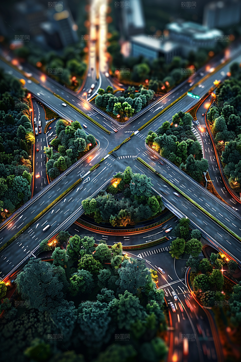柏油马路道路材质素材