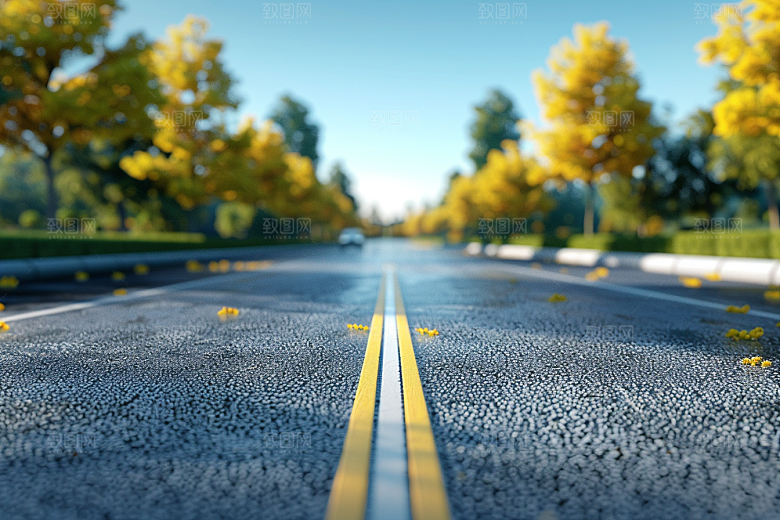 柏油马路肌理材质素材