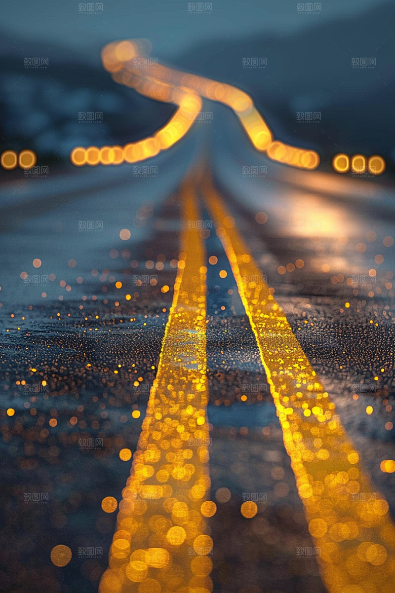 柏油马路路面材质素材