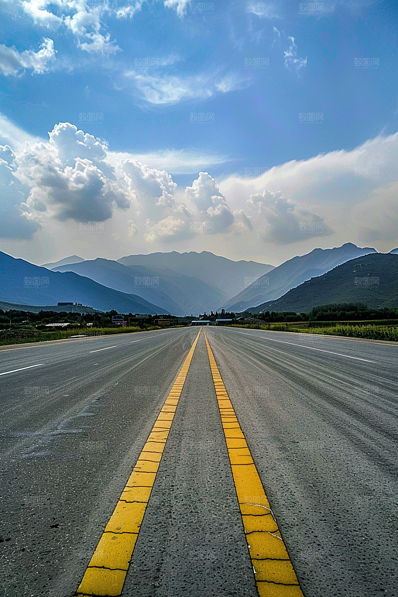 柏油马路沥青马路材质素材