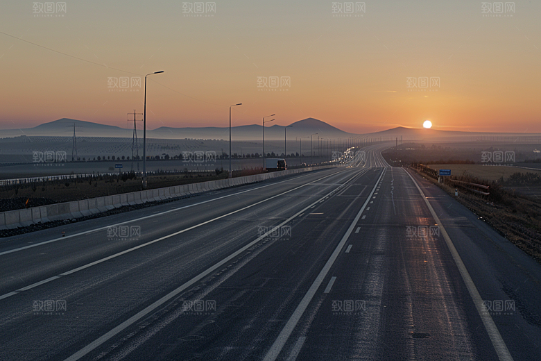 柏油马路驾车道路素材