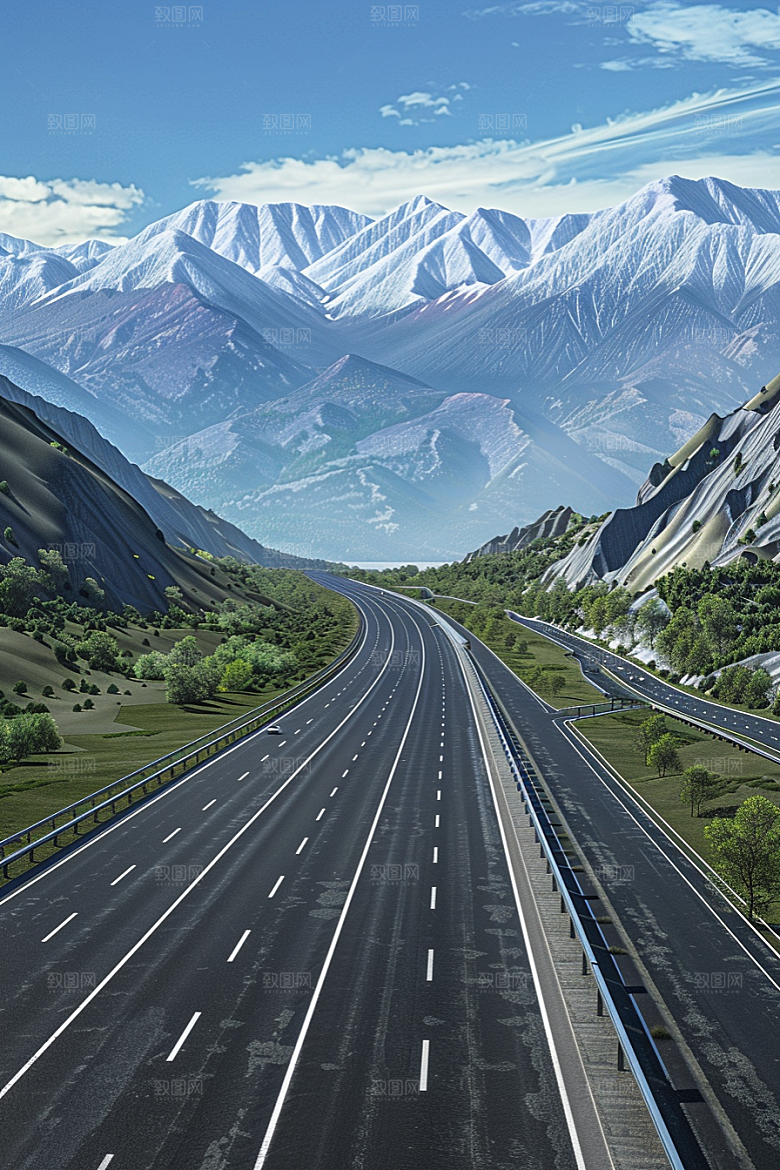 柏油马路肌理高清素材