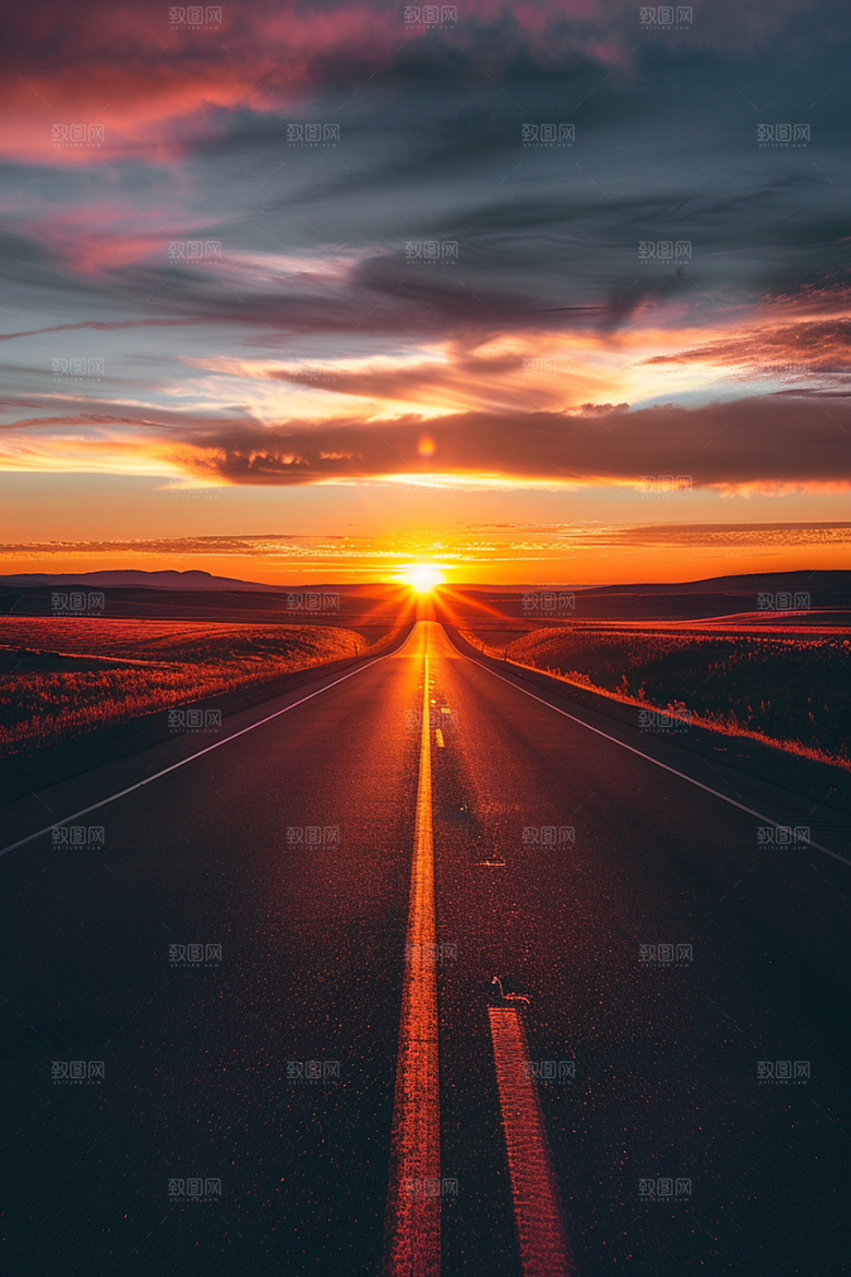 柏油马路肌理路面素材