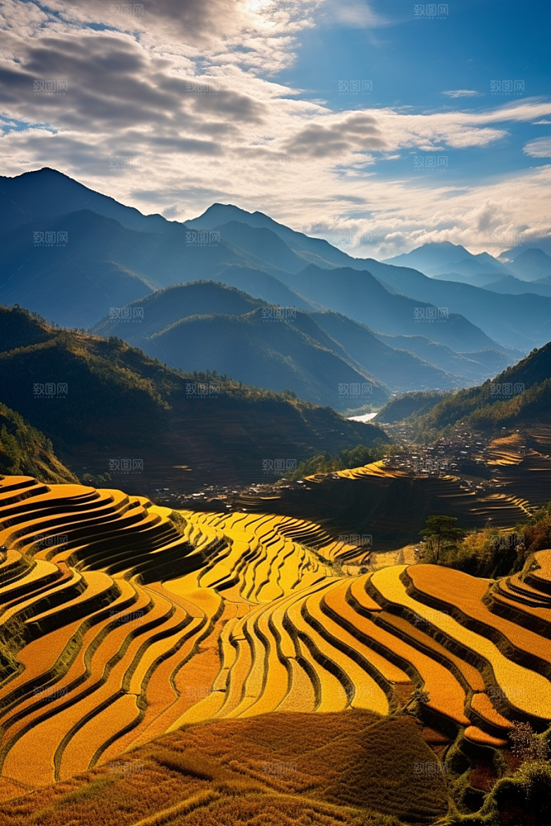 立秋氛围高清美景素材