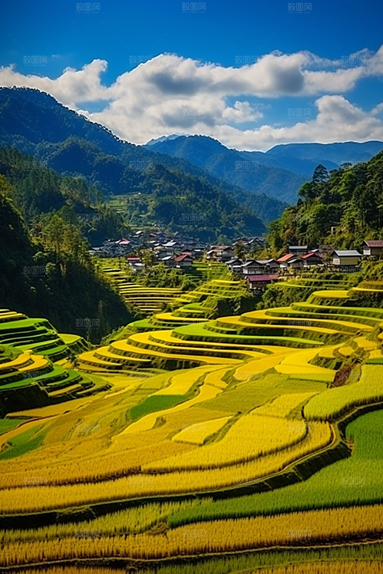 立秋氛围元素唯美素材