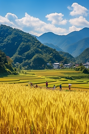 立秋氛围户外室外素材