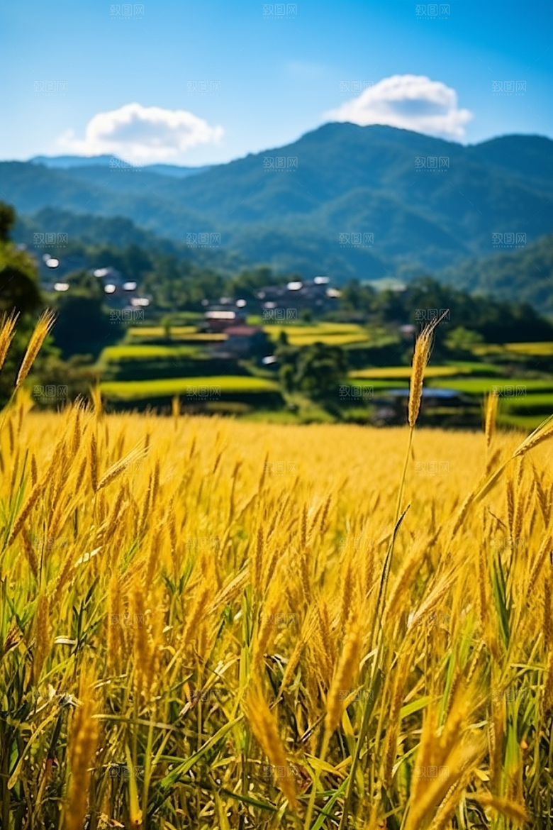 立秋氛围美景室外素材