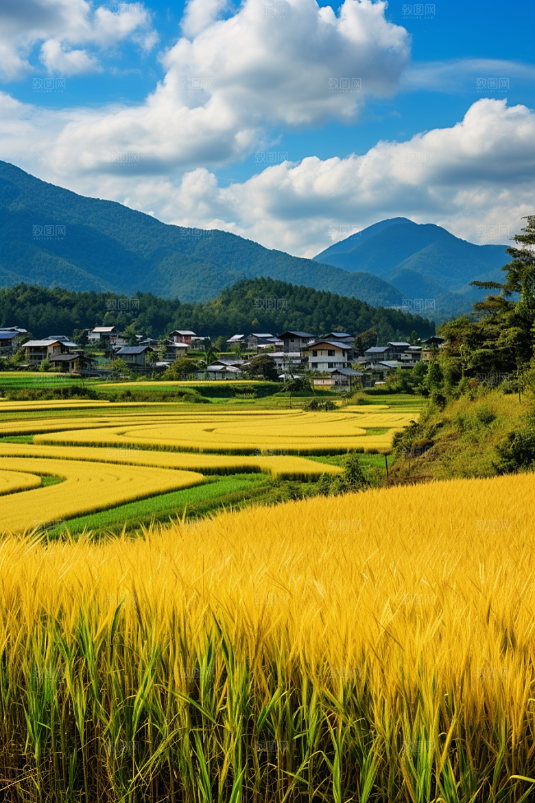 立秋氛围秋日户外素材