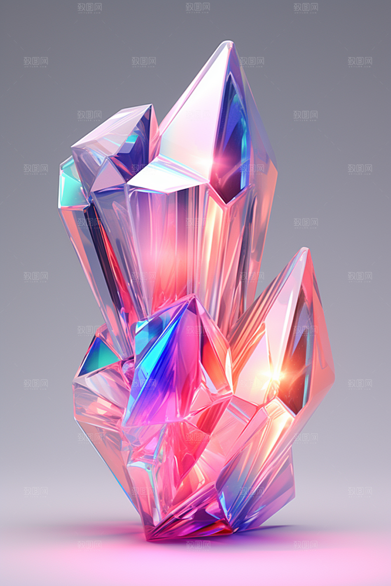 立体流体雕塑3D丝滑模型