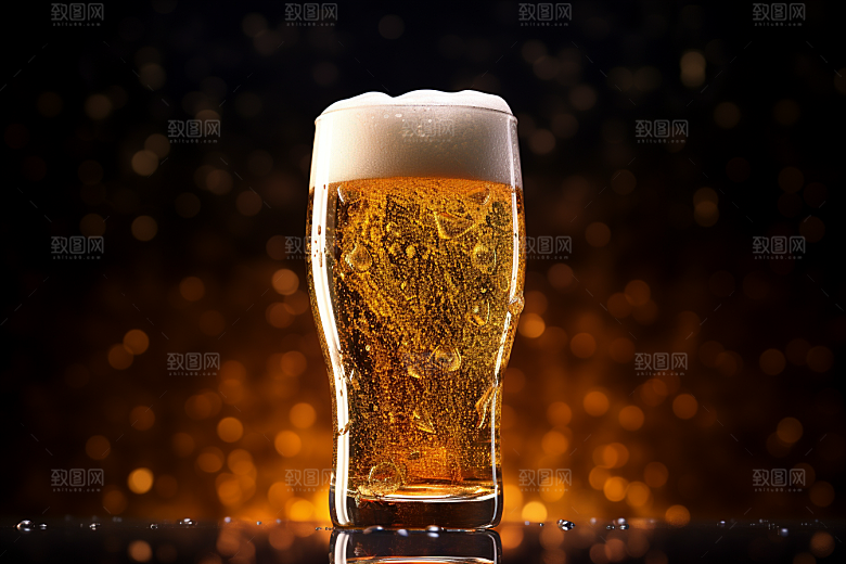 啤酒视觉艺术广告素材