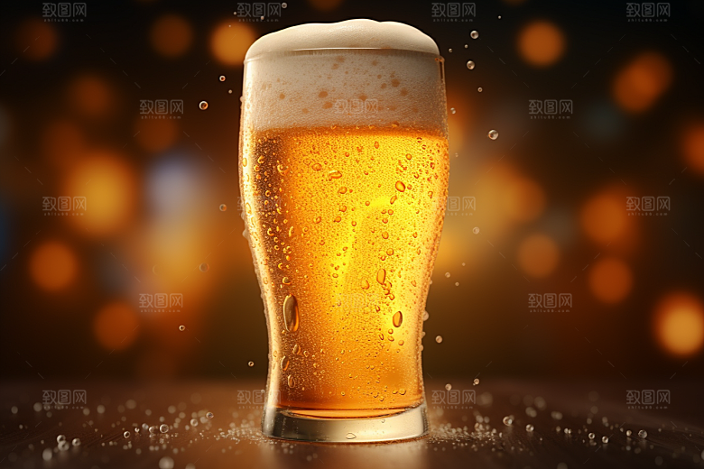 啤酒酒精饮品视觉艺术素材